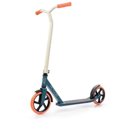 Zestaw Hulajnoga Meteor City MEX Grey Orange 200mm + kask do wyboru