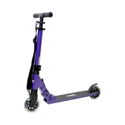 Hulajnoga Rideoo 120 City Scooter Race Fiolet 120 mm LED