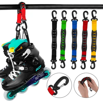 Pasek do Noszenia Rolek / Łyżew Roooolki Skate Carry Strap - Czerwony