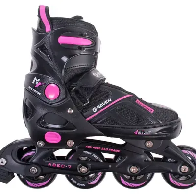 Rolki Raven Pulse Black Fuchsia