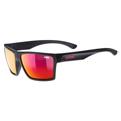 Okulary Uvex przeciwsłoneczne Lgl 29 Black Matt Red