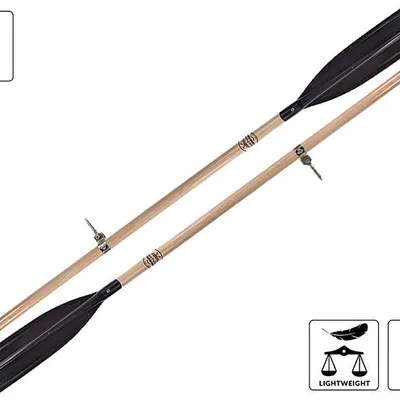 Wiosło Szalupowe do łodzi John Paddle P-Strong + dulki John Paddle (komplet - 2 sztuki)