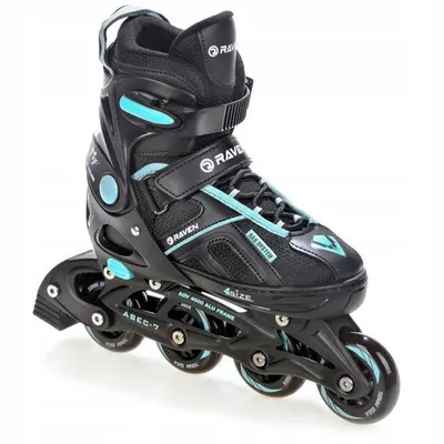 Rolki Raven Pulse Black Cyan