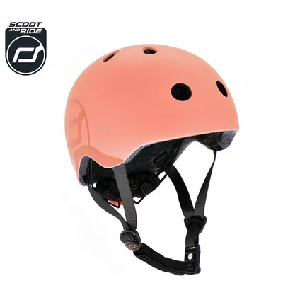 Kask dla dzieci Scootandride S-M dla dzieci 3+ Peach