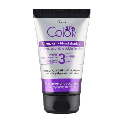 JOANNA ULTRA COLOR ODŻYWKA KOLORYZUJĄCA SREBRNE POPIELATE ODCIENIE BLOND 100G