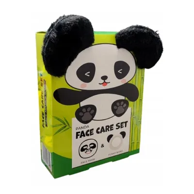 Mond'Sub Panda Face Care Set zestaw do pielęgnacji twarzy ujędrniająca maska w płachcie + opaska