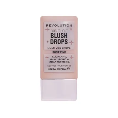 Makeup Revolution Bright Light płynny róż do policzków Rosie Pink 23ml