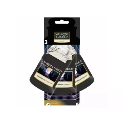 Yankee Candle Car Jar zapach do samochodu Midsummer's Night 3 szt