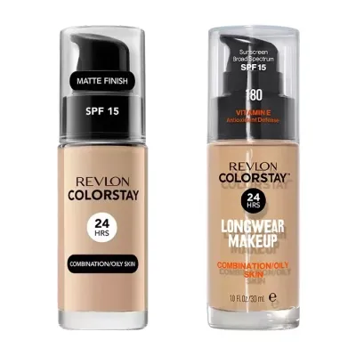 Revlon zestaw podkład Colorstay 150 Buff 30ml + podkład Colorstay z witaminą E 180 Sand Beige 30ml