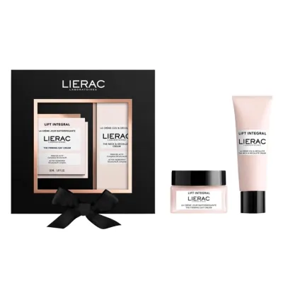 Lierac Lift Integral zestaw kosmetyków do pielęgnacji twarzy krem na dzień 50 ml + krem do szyi i dekoltu 50 ml