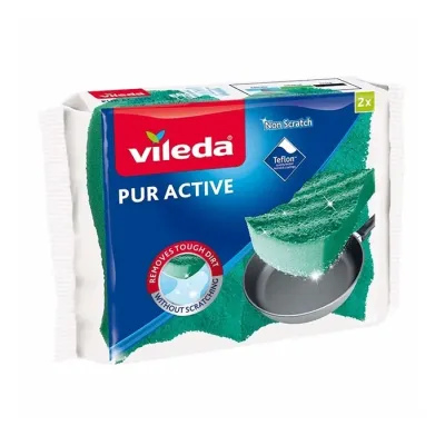 Vileda Pur Active zmywak kuchenny 2 sztuki
