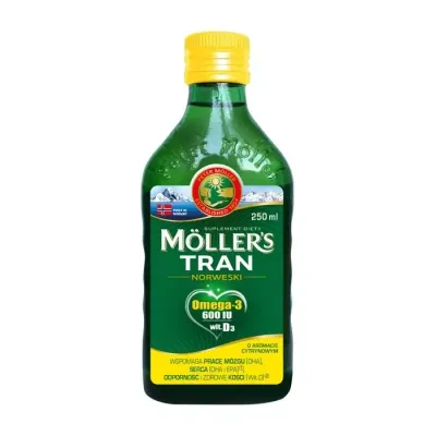 MOLLER’S TRAN NORWESKI SUPLEMENT DIETY CYTRYNOWY 250ML