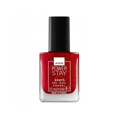 Avon Power Stay żelowy lakier do paznokci Velvet Heart 10 ml