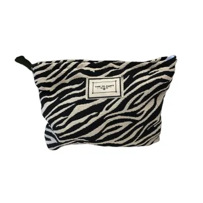 eCarla kosmetyczka materiałowa Zebra KS116