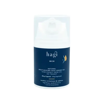 Hagi Men Ahoj Kapitanie! nawilżający krem-żel do twarzy dla mężczyzn 50 ml