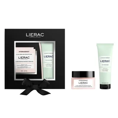 Lierac zestaw kosmetyków do pielęgnacji twarzy nawilżający krem do twarzy 50 ml + maska peelingująca 75 ml