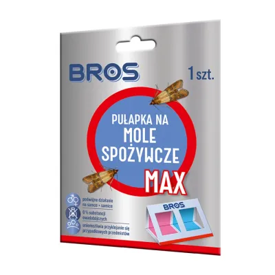 Bros Max pułapka na mole spożywcze 1 sztuka