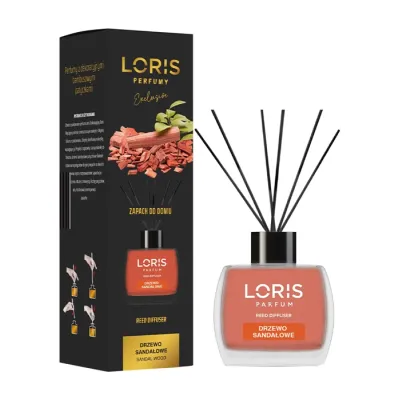 Loris odświeżacz powietrza patyczki zapachowe Sandalwood 120ml