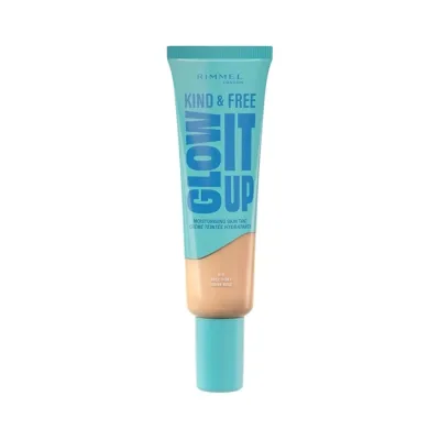 Rimmel Kind & Free Glow It Up lekki podkład nawilżający 010 Rose Ivory 30ml