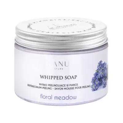 Kanu Nature mydło peelingujące w piance Kwiatowa Łąka 180g