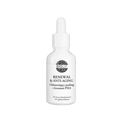Bioup odnawiający peeling do twarzy z kwasami PHA Renewal & Anti-Aging 30 ml