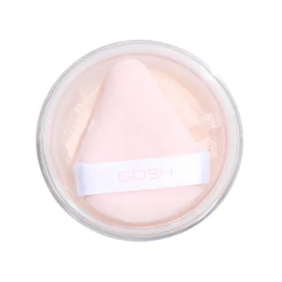 Gosh Bake'n Set Powder sypki puder utrwalający z trójkątnym puszkiem Soft Pink 001 15g