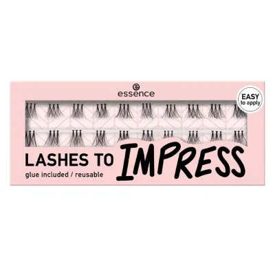 Essence Lashes To Impress sztuczne rzęsy w kępkach 07 Bundled Single Lashes