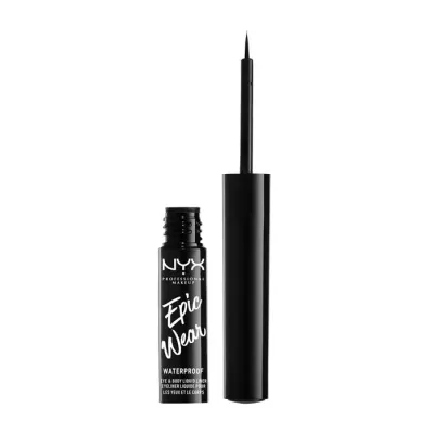 NYX Professional Makeup Epic Wear Eye & Body wodoodporny eyeliner w płynie 01 Black 3,5 ml