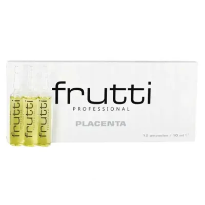 Frutti Professional Placenta kuracja w ampułkach do włosów 12x10ml