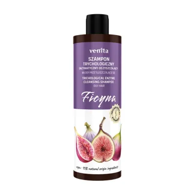 Venita trychologiczny szampon do włosów enzymatyczno-oczyszczający Ficyna 300ml