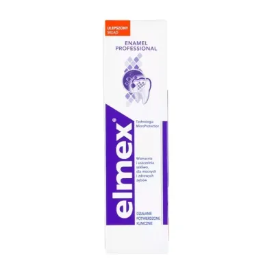 ELMEX ENAMEL PROFESSIONAL PASTA DO ZĘBÓW 75ML