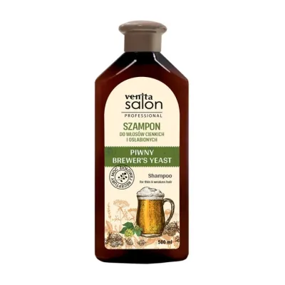 Venita Salon Professional szampon do włosów cienkich i osłabionych Piwny 500ml