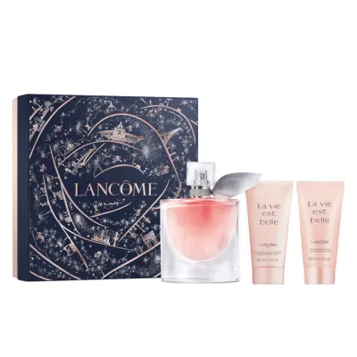LANCOME LA VIE EST BELLE WODA PERFUMOWANA SPRAY 50ML + ŻEL 50ML + BALSAM 50ML