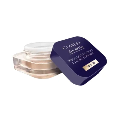 Claresa Care All Day sypki puder utrwalający z filtrem SPF30 Universal 5g
