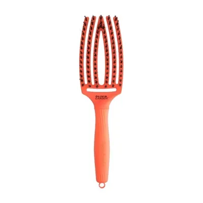 Olivia Garden Fingerbrush Dolce Vita szczotka do włosów z włosiem mieszanym Orange Spritz