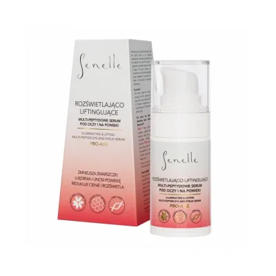 Senelle rozświetlająco-liftingujące serum pod oczy i na powieki 15ml