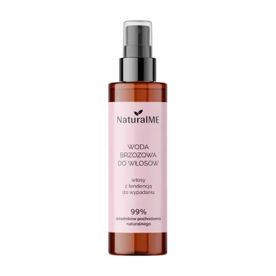 NaturalME woda brzozowa do włosów z tendencją do wypadania 100ml