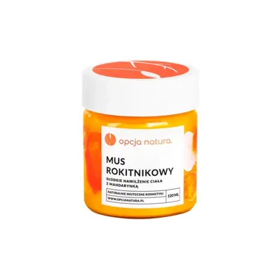 Opcja Natura mus rokitnikowy do ciała 120 ml