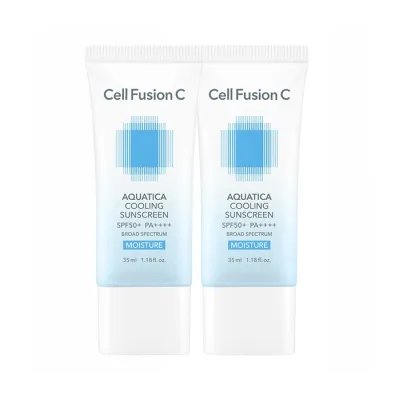 Cell Fusion C Aquatica SPF50+ PA++++ krem przeciwsłoneczny 2 x 35 ml