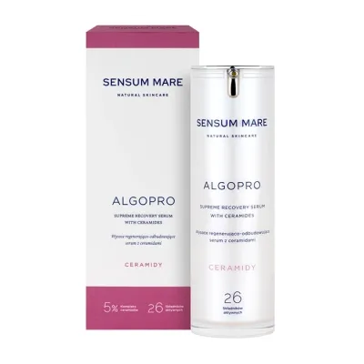 Sensum Mare Algopro regenerująco-odbudowujące serum do twarzy z ceramidami 30 ml
