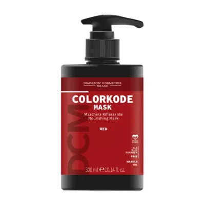 Diapason Cosmetics Milano Colourcode koloryzująca maska do włosów Red 300ml