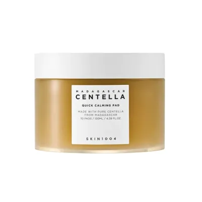 Skin1004 Madagascar Centella odświeżające płatki z ekstraktem z wąkroty azjatyckiej 70 sztuk