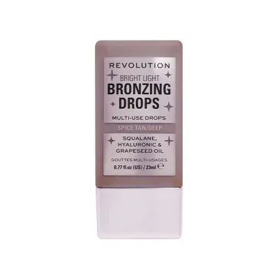 Makeup Revolution Bright Light krople brązujące do ciała W115 Spice Tan 23ml
