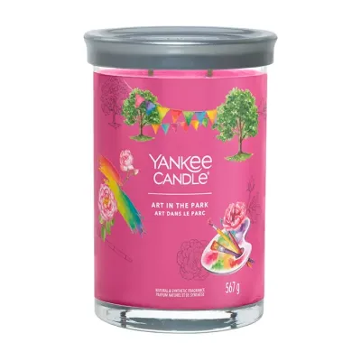 Yankee Candle Signature Tumbler duża świeca zapachowa Art In The Park 567 g