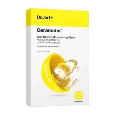 Dr.Jart+ Ceramidin Skin Barrier Moisturizing Mask zestaw masek z ceramidami 5x22g