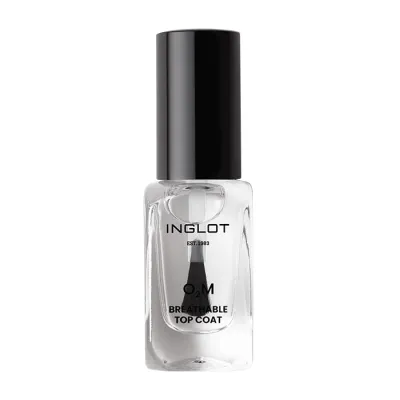 Inglot O2M Breathable Top Coat oddychający top utrwalający manicure 11ml