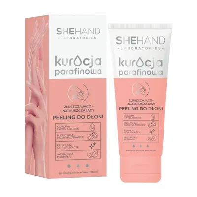 SheHand Kuracja Parafinowa złuszczająco-natłuszczający peeling do dłoni 75g