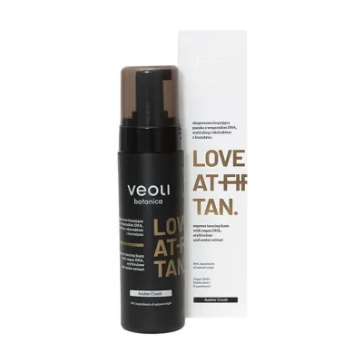 Veoli Botanica Love at First Tan ekspresowa brązująca pianka Amber Crush 200 ml