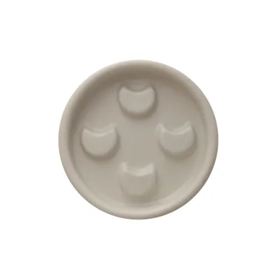 Mohani ceramiczna mydelniczka szara