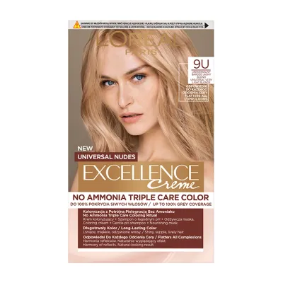 L'Oréal Paris Excellence Créme Universal Nudes trwała farba do włosów bez amoniaku 9 U